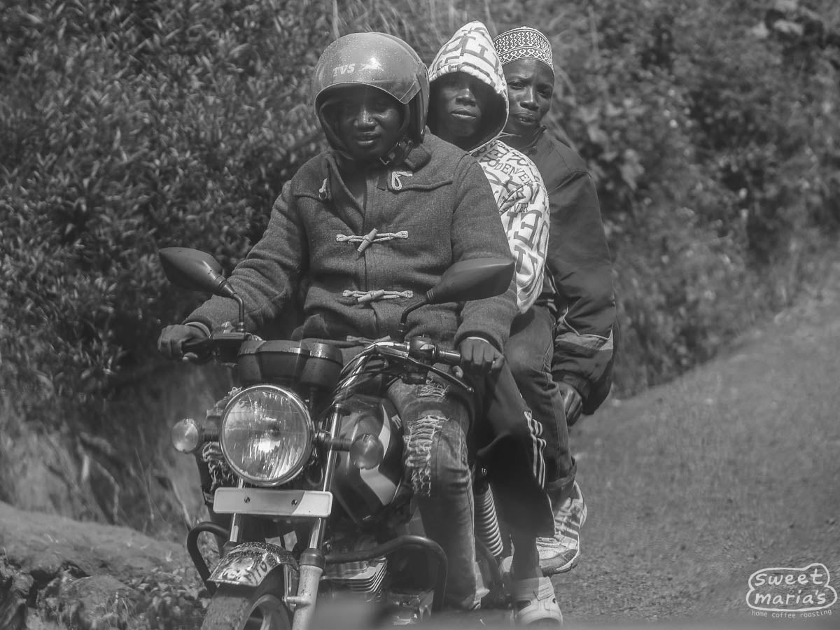 This could be a Burundian boda boda driver