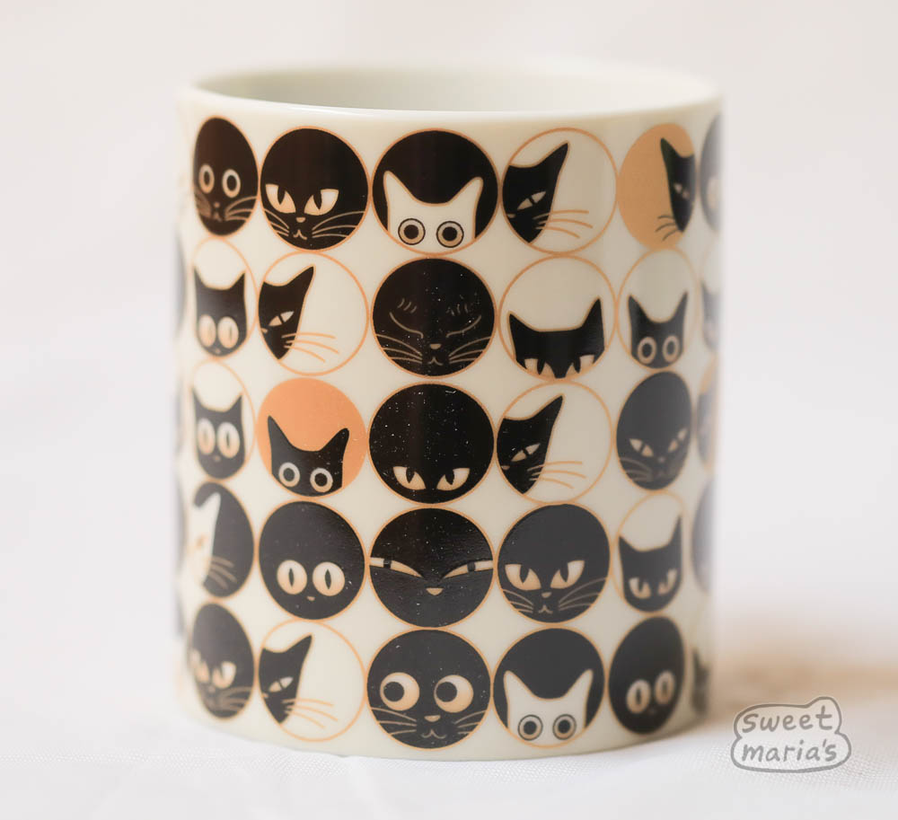 Cat Eyes Mug from Japan