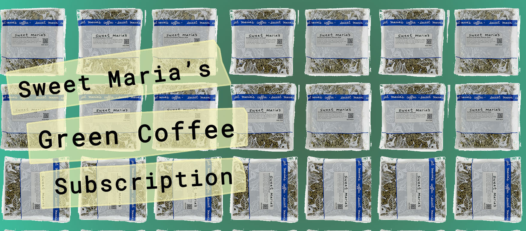 Sweet Maria's Green Coffee Subscription