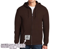 Sweet Maria's Chocolate Brown Hoodie without the patch