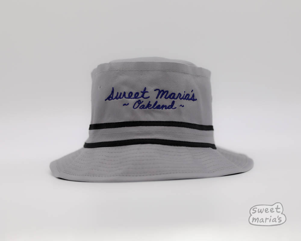 Sweet Maria's Oakland Fisherman Bucket Hat Gray - 100% cotton twill