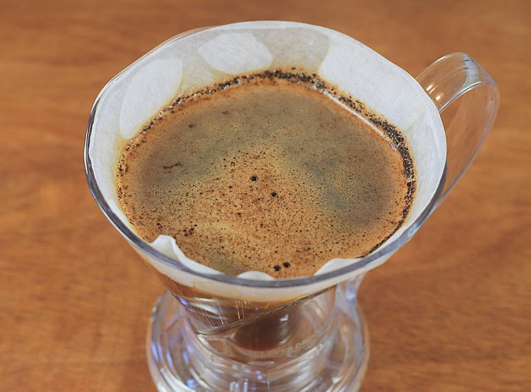 Top view Clever Coffee Dripper 